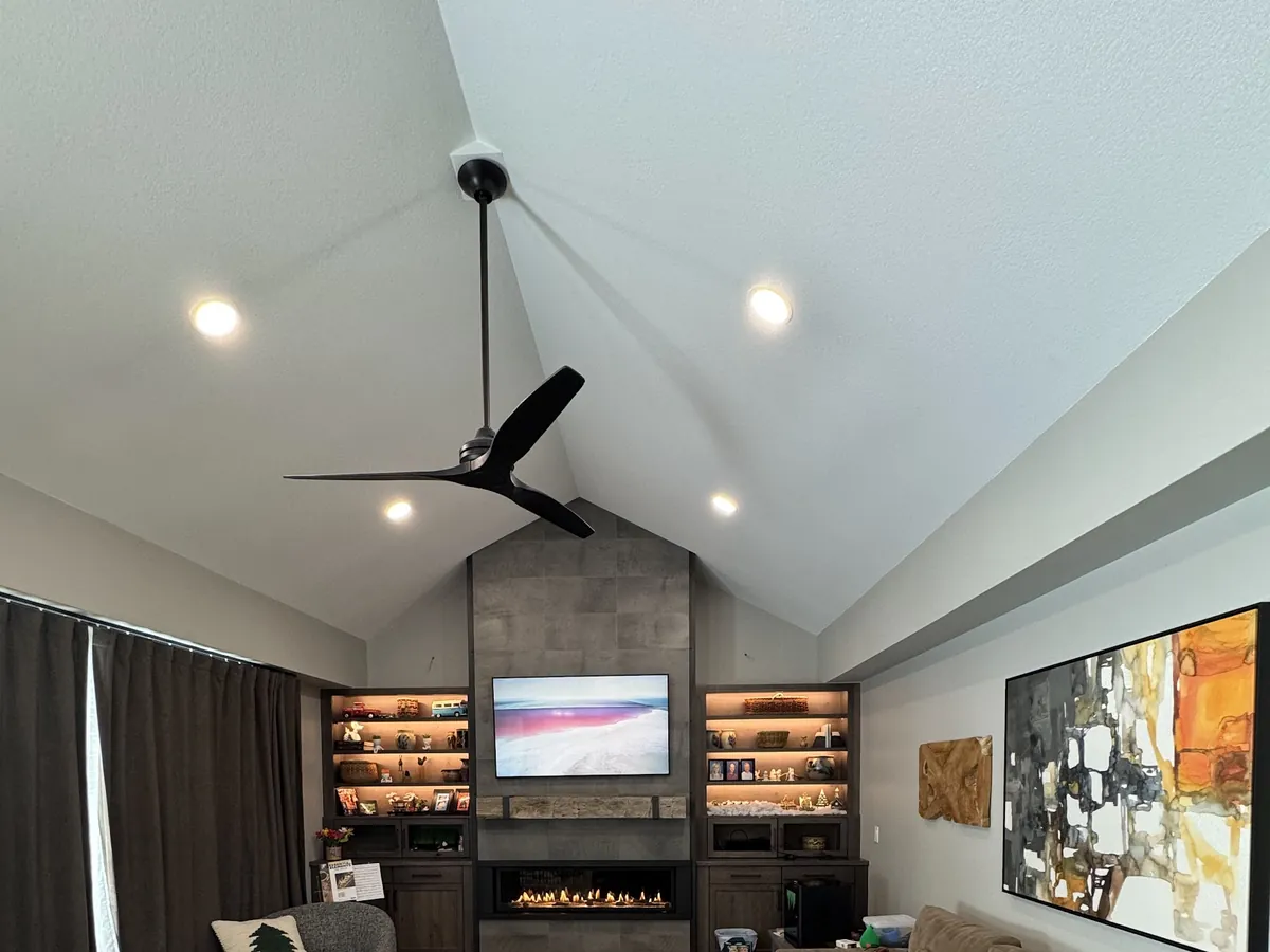 Ceiling fans and attic fans: a Total Electric job
